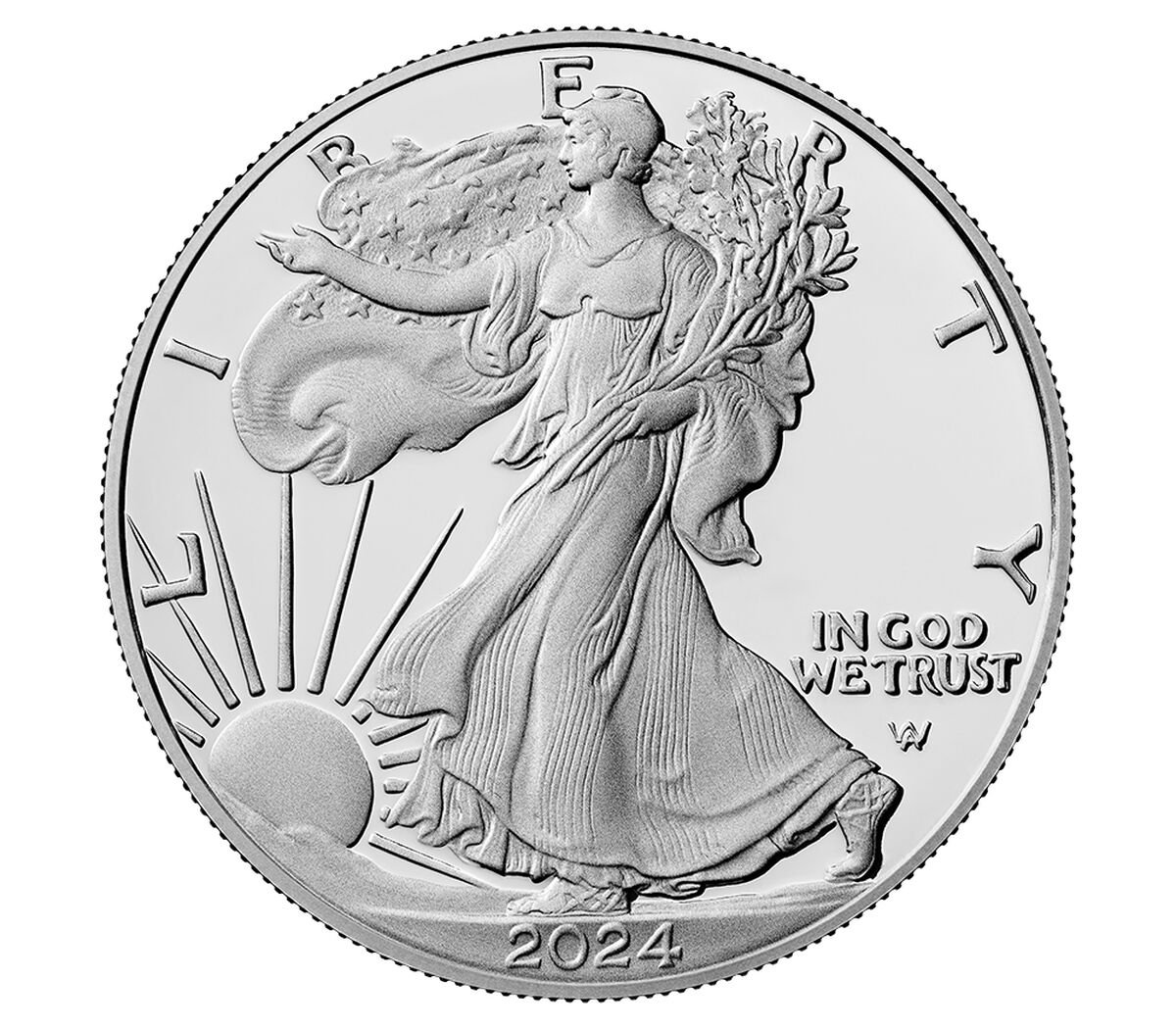 Eagle Silver Coin 2024
