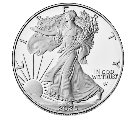 Eagle Silver Coin 2025