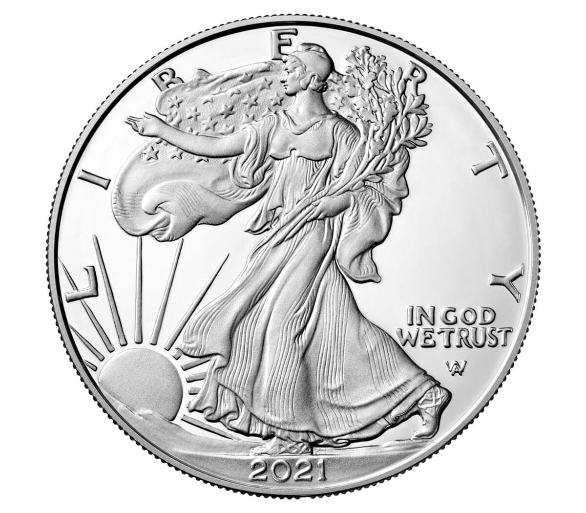 2021 American Eagle Silver Bullion – 1 oz | Brilliant Uncirculated